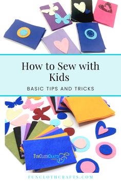 how to sew with kids - basic tips and tricks