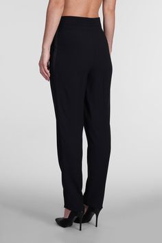 70% Acetate, 30% Viscose Sleek Silk Straight Pants, Tapered Leg Silk Pants For Work, Silk Tapered Leg Pants For Work, Sleek Silk Straight Leg Pants, Sleek Silk Trousers, Sleek Silk Pants For Workwear, Formal Silk Pantsuit With Straight Pants, Silk Straight Pantsuit For Workwear, Formal Silk Straight Pantsuit