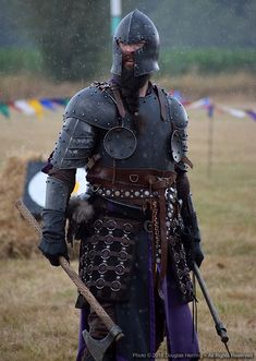 Armor Photo, Medieval Mercenary, Medieval Outfit, Larp Armor, Knight Art