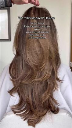 Trendy Hairstyle, Long Layered Hair