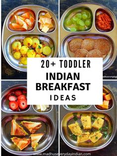 Indian Recipes For Kids, Indian Breakfast Ideas, Toddler Breakfast Recipes, Healthy Toddler Breakfast, Breakfast Ideas For Kids, Tiffin Recipe, Toddler Recipes, Toddler Breakfast, Indian Dinner