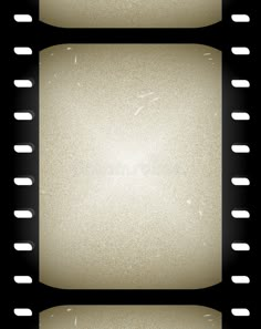 an old film strip with white paper on it royalty illustration