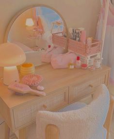 edited by pinklemonade Vanity, Dressing Table