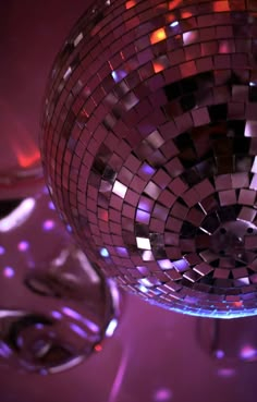 a disco ball is shown in this image