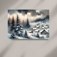 PROMO Buy 2, Save 50% Coupon Code : SAVE50 Buy 5, Save 70% Coupon Code : SAVE70 Capture the serene elegance of the season with our Winter Landscape Printable Art. This digital print features a peaceful snow scene, rendered in a modern oil painting style, perfect for adding a touch of winter's grace to your home. It's an effortless way to update your decor for the colder months or to give as a thoughtful gift to a loved one. Available for instant digital download, this winter wall art is both a c Vintage Fall Decor, Winter Wall Decor, Wall Decor Unique, Zen Wall Art, Winter Wall Art, Modern Oil Painting, Nautical Wall Art, Winter Wood, Snowy Winter