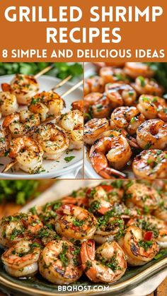 grilled shrimp is an easy and delicious appetizer