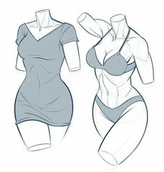 two women's bodysuits, one in grey and the other in white