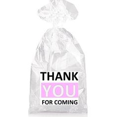 Personalize your parties with this custom party favor bag. Add your message, event date, name or any text of your choice to our customized party favor goodie bag collection. party favor bags can used for baby shower, wedding, birthday and other parties. Bags can also be sent with the graphics and no customization. Includes party bags and matchin twist ties. Color: Black. Party Favor Bag, Thank You Party, Custom Party Favors, Thank You For Coming, Bag Collection, Favor Bag, Party Favor Bags, Custom Party, Party Bags