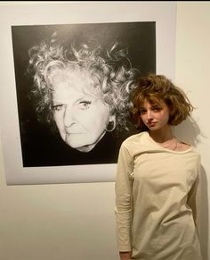 Ava Kalitowski Hair, Ava Ark, Ava Kalitowski, Half Long Hair, Maggi Hambling, Face Study, Having Patience, Large Photos