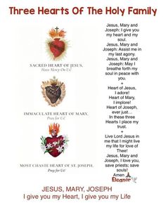 Family Heart Tattoos, Tattoos Family, Sacred Heart Tattoos, Heart Tattoos, The Holy Family, Jesus Tattoo, Heart Of Jesus