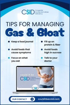 Is your gas and bloat getting worse, and nothing you've tried has relieved you from your uncomfortable symptoms? Chronic stomach cramps is typically a sign that something is going on in your gut, and listening to these signals could help you pinpoint what they're telling you! If you've already eliminated the possibility of more common food intolerances, such as lactose or gluten, it could be CSID. In the pin is a list of tips and tricks that may help with your uncomfortable symptoms! Food Journal, Feeling Sick