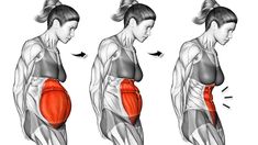 an image of a woman showing her lower back muscles and how to use the correct position