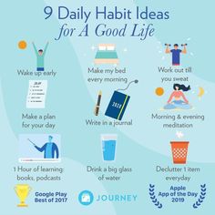 Positive Habits Ideas, Daily Habits To Improve Your Life List, Daily Habits To Improve Your Life, Best Daily Habits, Habits List, Habit Ideas, Diary App, Good Daily Habits, Healthy Daily Habits