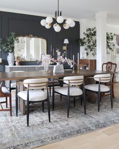 the smitten collective dining room tour