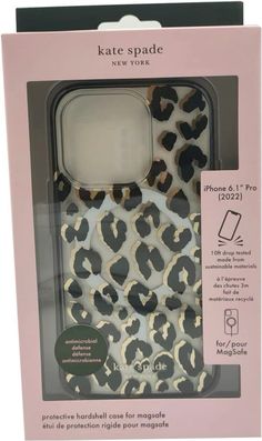 the packaging for kate spade new york phone case