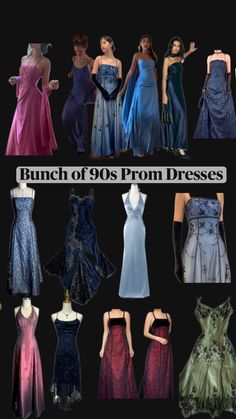 Prom inspo Dresses 90s Style, Prom Inspo, Prom Dresses Gowns