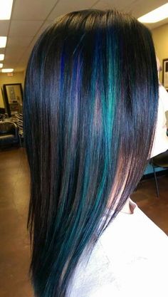 1000+ ideas about Peacock Hair Color on Pinterest | Peacock Hair, Oil Slick Hair and Slicked Hair Peacock Hair Color, Oil Slick Hair Color, Hair Highlights Ideas, Pixie Hair Color, Funky Hair Colors, Peacock Hair, Highlights Ideas