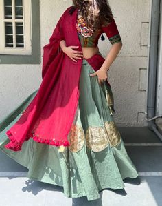 Lehriya Lehnga Designs, Udaipur Lookbook, Chanya Choli Design, Lenga Design, Navratri Design, Choli Ideas, Garba Choli, Navratri Blouse, Designer Dresses Couture