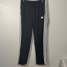 New With Tags Drawstring Pockets Inside Warm Fleece Cotton Polyester Elastic Waist Inseam 31 Jk 7 Adidas Pants, Black Adidas, Adidas Women, Track Pants, Inside Pocket, New Color, Pant Jumpsuit, Elastic Waist, Pants For Women