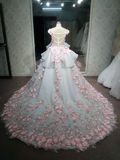 Unique couture bridal gowns can be created to your preferences. Dark Pink Gown, Grey And Pink Wedding, Off The Shoulder Wedding Gown, Pink And Grey Wedding, Corsets Dresses, Plus Size Off The Shoulder, Grey Wedding Dress, Silver Gown, Wedding Dress Outfit