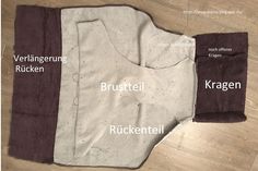 a piece of cloth with the names of different types of fabric on top of it