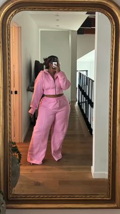 #plussize #set #loungewear #pink #comfystyle Lounge Plus Size Outfits, Comfy Chill Outfits Lazy Days, Lululemon Outfit Plus Size, Loungewear Black Women, Athleisure Plus Size Outfits, Plus Size Baddies Outfit, Lounge Wear Black Women, Kawaii Plus Size Outfits, Pink And Green Outfits For Women