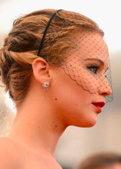 Voilette Headband – Jennifer Behr LLC Luxury Hair Accessories, Prinz Harry, Lace Mask, Jennifer Behr, Birdcage Veil, Luxury Hair, Diy Hair Accessories, Jennifer Lawrence, Party Looks