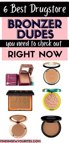 best drugstore bronzer dupes for high-end bronzers Hoola Caramel Bronzer, Bronzers For Fair Skin, Best Bronzer Drugstore, Best Drugstore Bronzer For Fair Skin, Best Powder Bronzer, Best Bronzer For Medium Skin, Bronzer Drugstore, Best Drugstore Contour, Good Bronzer