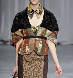 Antonio Marras f/w 2012 Antonio Marras, Tired Eyes, Daytime Dresses, Couture Details, Eclectic Fashion, Style Trends, Refashion Clothes, Fashion And Style, Runway Collection