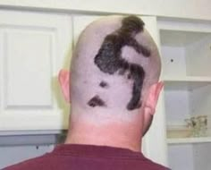 poo head Worst Haircut Ever, Terrible Haircuts, Weird Haircuts, Weird Hair, Funny Hair, Bad Haircut, Epic Fails Funny