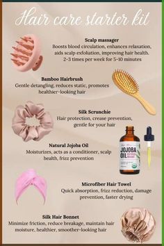 Types Of Hair Styles, Haircare Essentials, Body Improvement, Exfoliate Scalp, All Types Of Hair, Healthy Hair Routine, Hair Growing Tips