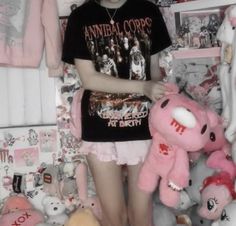 Dark Kawaii, Creepy Core, Alt Clothes, Gloomy Bear