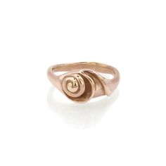 Spiral Shell Ring - Ethically Made jewelry by Catori Life | Catori Life Wabi Sabi Texture, Spiral Shell, Spiral Ring, Shell Ring, Subtle Elegance, Gold And Silver Rings, Perfume Gift, Lovely Ring, Sustainable Jewelry