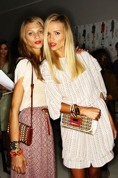 anna selezneva & natasha poly Anna Selezneva, Models Backstage, Natasha Poly, Mode Boho, Models Off Duty, Clothing Apparel, Spring Summer Fashion, Fashion Models, Beautiful People