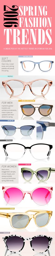 The must-know 2016 Spring eyewear trends are here! Explore the Zenni Spring Collection and find stylish eyewear for men and women. Click on the pin to see more bold glasses like these. Bold Glasses, Ray Ban Round Metal, Eyewear Trends, Aviators Women, Sunglasses Women Aviators, Zenni Optical, Ray Ban Aviator