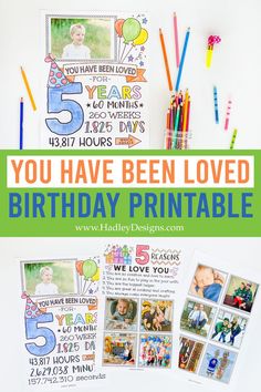 Show your kids how special they are with this You Have Been Loved Birthday printable. You can customize all the words with this editable birthday age sign. It’s a wonderful birthday keepsake idea and great for a 1st birthday or other milestone birthdays. With this printable birthday poster, you can also add the reasons you love your kids as well as photos. You can put this birthday age poster anywhere in your home. It makes for a great birthday decoration too! Birthday Memory Ideas, Birthday Milestone Board Template, Memory Ideas, Birthday Milestone Board, Milestone Board, Board Template, Happy Birthday Signs