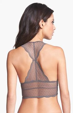 Honeydew Intimates 'Scarlette' Lined Lace Bralette | Nordstrom. Another good option for summer clothes Affordable Sheer Flirty Intimates, Sheer Low-cut Summer Bra, V-neck Lace Fitted Bra, Flirty Lace Sleepwear With Built-in Bra, Delicate Lace V-neck Bra, Pretty Lingerie, Beautiful Lingerie, I'm With The Band, Lace Bralette