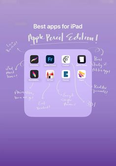 the best apps for ipad app design and application development, including an iphone screen with icons on it