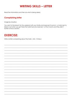 Formal Letter Worksheets Simple Sentences Worksheet, Formal Letter Writing, Alphabet Practice Worksheets