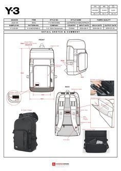 Bag Tech Pack, Backpack Design Concept, Tech Pack Template, Fashion Tech Pack, Lightweight Travel Backpack, Adventure Bags, Backpack Design, Tech Bag, Mens Backpack Travel