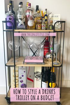 the $ 40 bar cart that your home needs