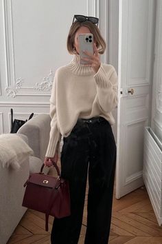 Grey Turtleneck Outfit, Edgy Work Outfits, Summer Work Outfits Office, Sweater And Jeans Outfit, Smart Casual Work Outfit Women, Summer Business Casual Outfits, Casual Work Attire, Summer Office Outfits, Smart Casual Work Outfit