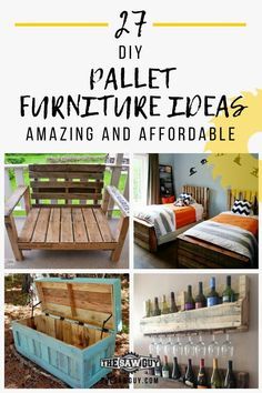 pallet furniture ideas that are amazing and cheap