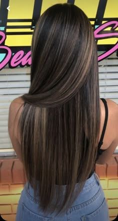 Brunette Tones, Highlights For Dark Brown Hair, Latina Hair, Rambut Brunette, Light Brunette, Beige Hair, Black Hair Balayage, Hair Inspiration Long