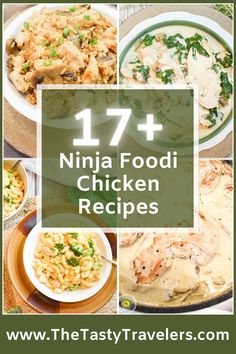 Ninja Foodi Chicken Recipes Ninja Foodi Chicken Recipes, Ninja Foodi Possible Cooker, Chicken Fettuccini Alfredo, Chicken Marsala Pasta, Easy Healthy Chicken Recipes, Pressure Cooker Recipes Chicken, Ninja Cooking System Recipes, Easy Healthy Chicken, Ninja Cooking System