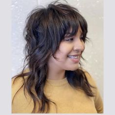 70s Shag Haircut Medium, Shag Haircut Medium, 70s Shag Haircut Long, 70s Shag Haircut, Fairy Haircut, Shaggy Layered Haircut, 70s Shag, Curly Hair Mullet, Shag Hair