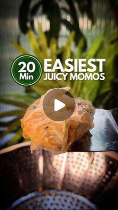 the video is showing how to make an easy and delicious appetizer