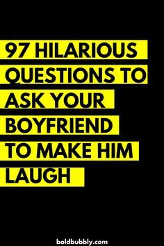 Looking for some clever questions to ask your boyfriend to make him laugh? You are in the right place. We're sharing the best questions to ask your boyfriend! Goofy Questions To Ask Your Boyfriend, Boyfriend Challenge Questions, Boyfriend Questions Funny, Awkward Questions To Ask Your Boyfriend, 25 Questions To Ask Your Boyfriend, Weird Things To Ask Your Boyfriend, Funny Question To Ask Your Boyfriend Fun, Fun Things To Ask Your Boyfriend, Random Things To Ask Your Boyfriend