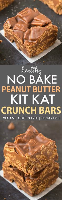 no bake peanut butter kit katt crunch bars