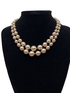 New! Heritage 50s Faux Pearl w/ Clear Divide Beads Necklace Double Strand 15" Grandma was just added to eBay. Check it out! #eBay #eBaySeller Mercantile Store, 50s Look, Antique Jewelry Necklace, Outfit Vintage, Heritage Fashion, The 50s, Beads Necklace, Vintage Stil, Vintage Watches